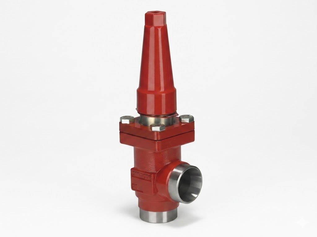 2" SW Válvula Paso Angular SVA-S 50 con Cap para Amoniaco 148B5723