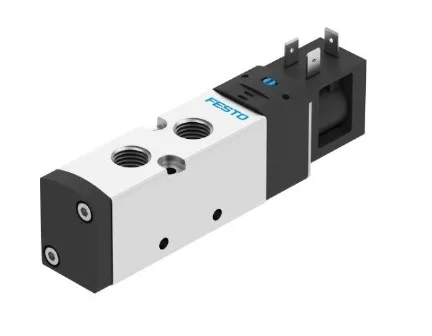 ELECTROVALVULA VUVS-LK25-M52-AD-G14-1B& ROSCA 1/4 - 5/2 MONOESTABLE-24VDC