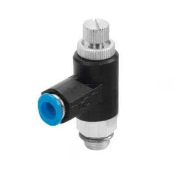 VALVULA DE ESTRANGULACIÓN Y ANTIRRETORNO GRLA-1/8-QS-8-RS-B
