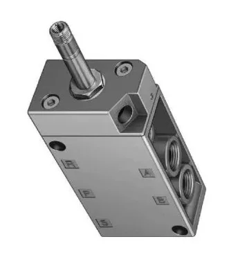 ELECTRO VALVULA , 5 VIAS /2 POSICIONES, ROSCA 1/4", ROSCA 1/4" MFH-5-1/4"
