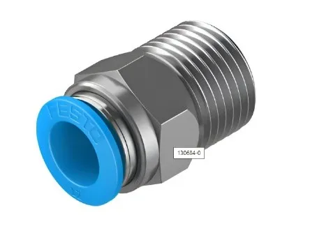 "RACOR RÁPIDO ROSCADO, ROSCA 1/2"" X TUBERÍA OD 10MM QS-1/2-12"