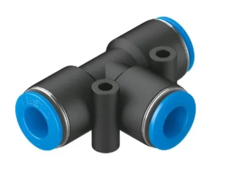 UNIÓN EN T PARA TUBERÍA OD 8MM QST-8