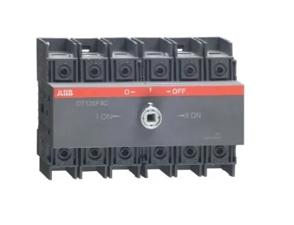 CONMUTADORES MANUALES BAJO CARGA (I-0-II) 3X100A