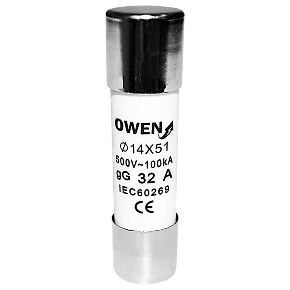 FUSIBLE DE LOZA 32A 14×51 Owen