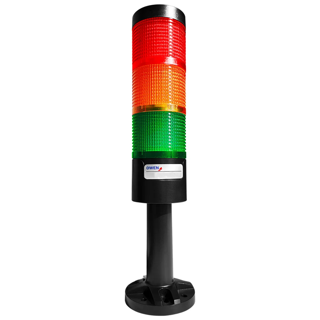TBC53-24 Luz Baliza Led Rojo-Verde-Amarillo 24VDC con Buzzer Owen