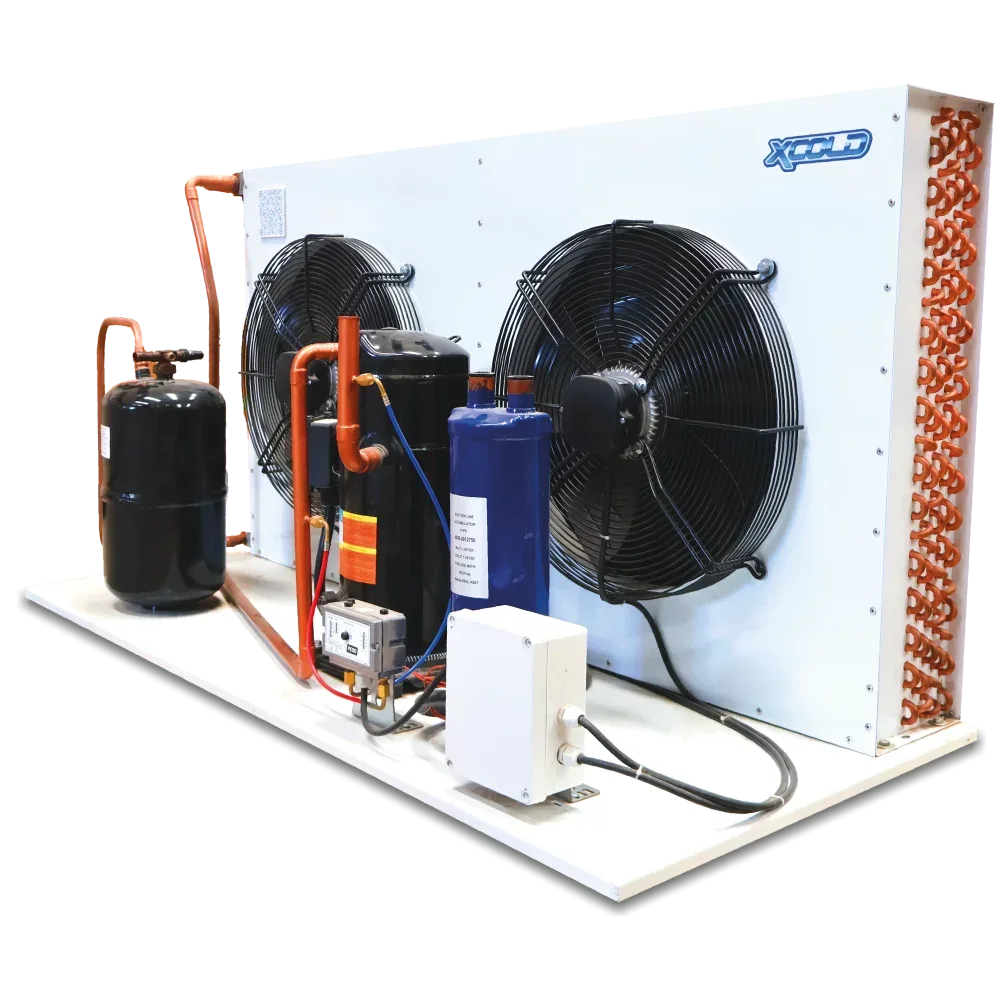 Unid. Cond. SCROLL 10.0HP – 220V/3PH/60Hz – MT (+10C/-30C – R404A) – UCZ1000M3X – XCOLD