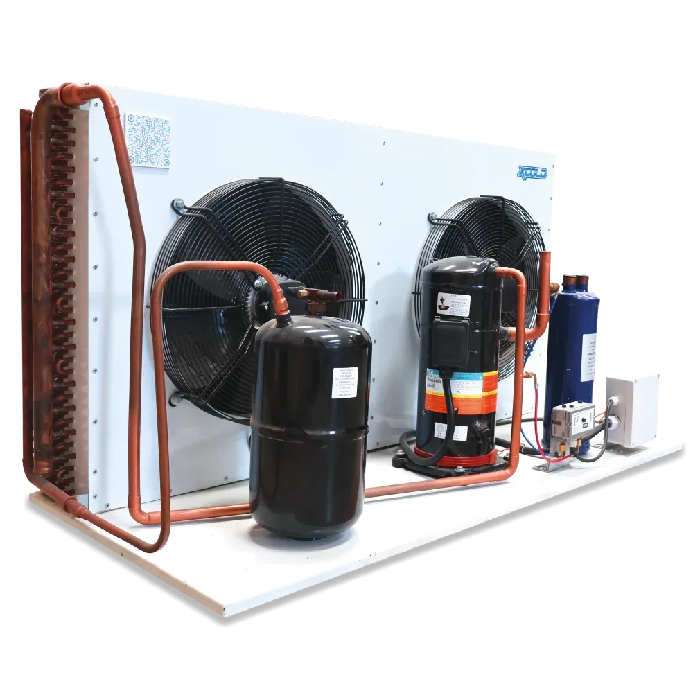 Unid. Cond. SCROLL 2.5HP – 220V/3PH/60Hz – MT (+10C/-30C – R404A) – UCZ0250M3X – XCOLD