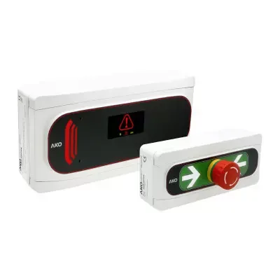 Alarma Hombre Encerrado AKO-55123B Incluye 01 pulsador