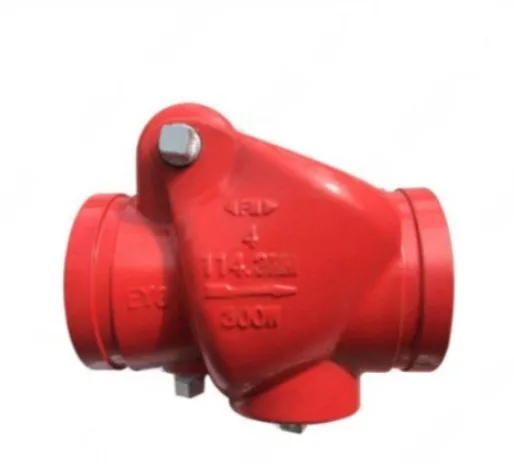 VALV. CHECK SWING FE DUCTIL RANURADA UL/FM A/EPDM 300 PSI H84X MECH