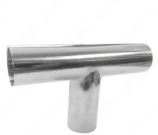 TEE SANITARIA ASTM A270 C-316L 3A EXTREMOS SOLDABLES