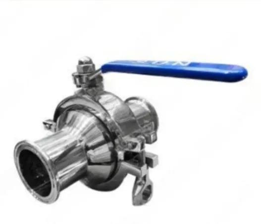 VÁLVULA ESFÉRICA SANITARIA 316 LIMPIEZA RÁPIDA CLAMP