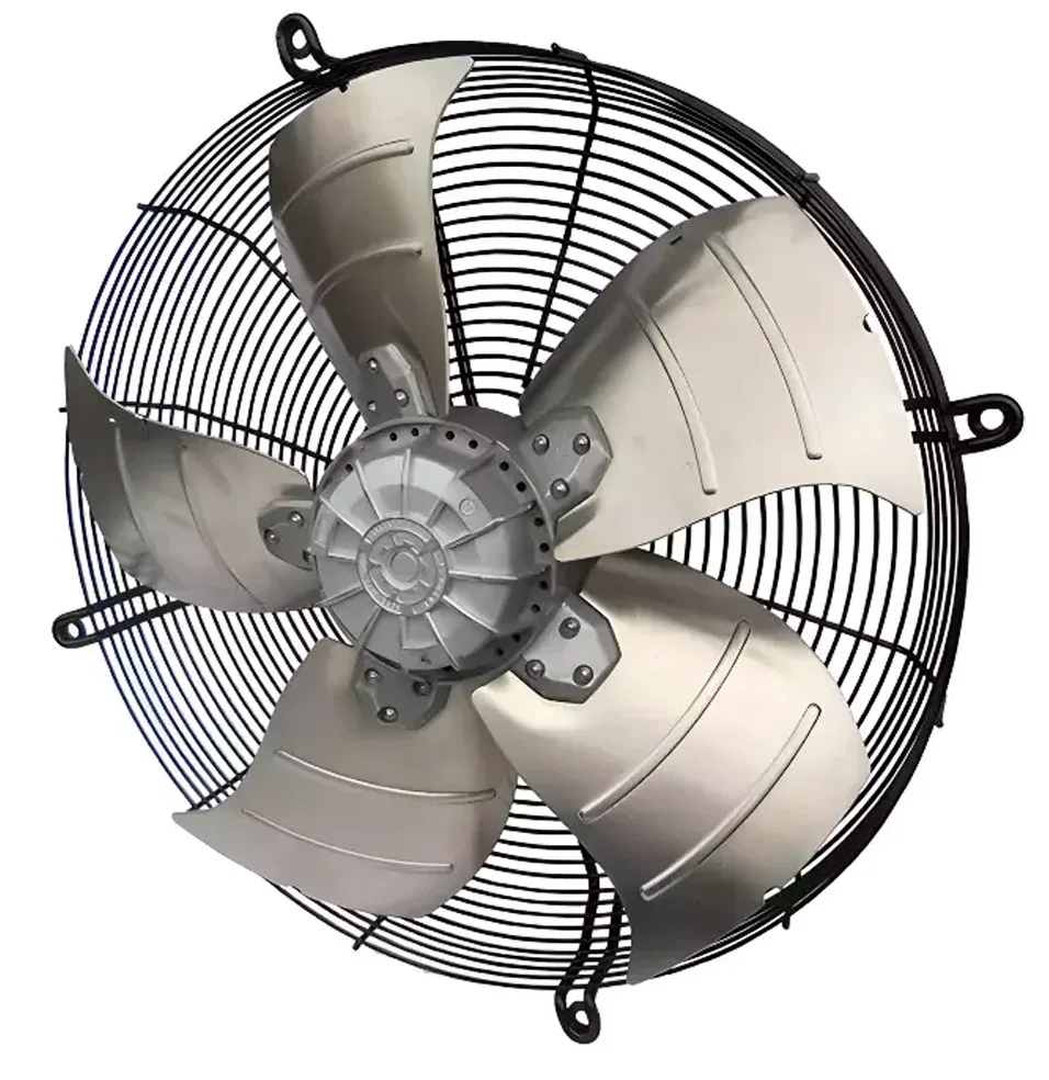 Motovent. Axial 400mm – AKSD 400 – 4 K.4FF A1 – 220V/380 – 440V/3PH/60Hz, RE C/Rejilla Flujo A – RSB