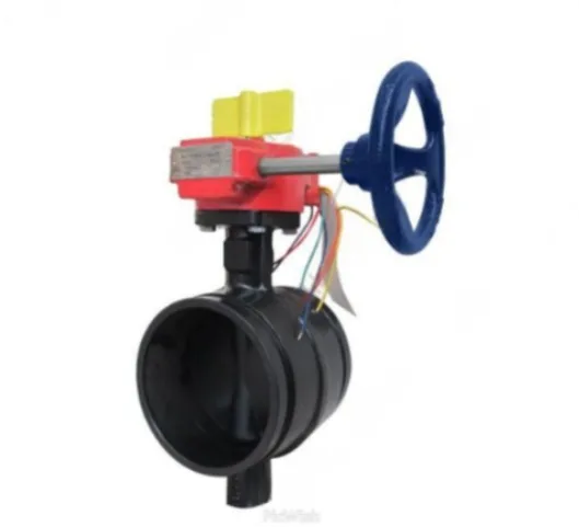 VALVULA. MARIPOSA FE A536 RANURADA FM A/EPDM 300 PSI FLOWCOM